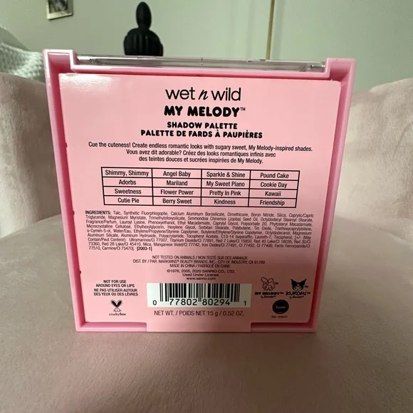 My melody x wet n wild eyeshadow palette - Picture 3 of 3